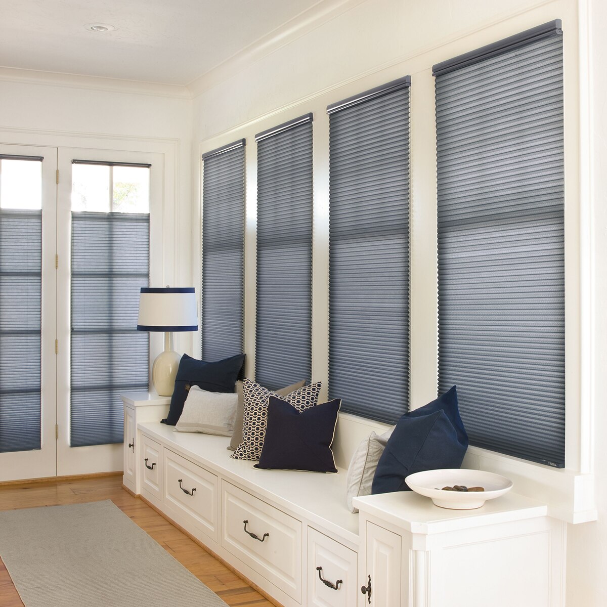Levolor: Motorized Light Filtering Cellular Shades
